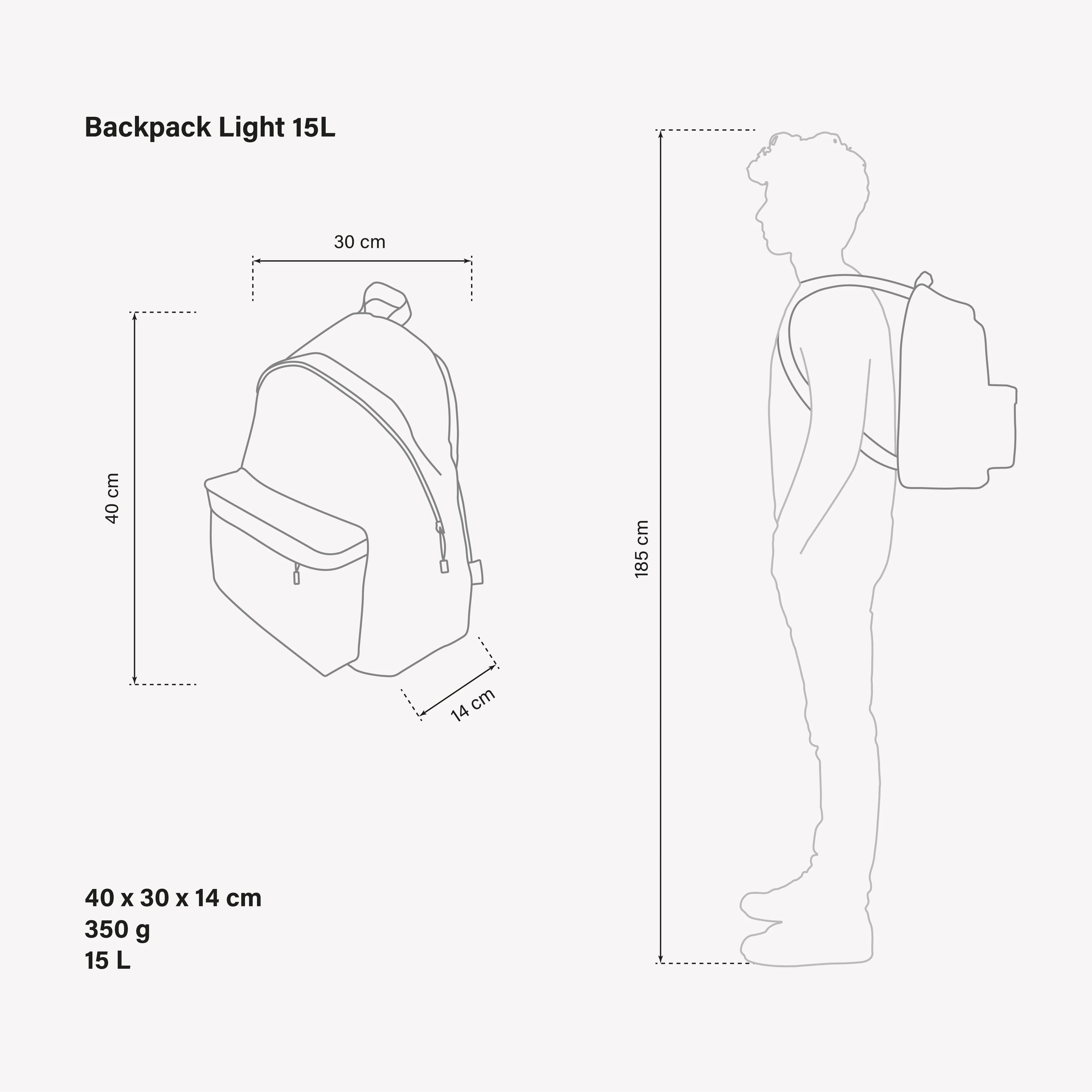 BACKPACK LIGHT 15L - Image 6