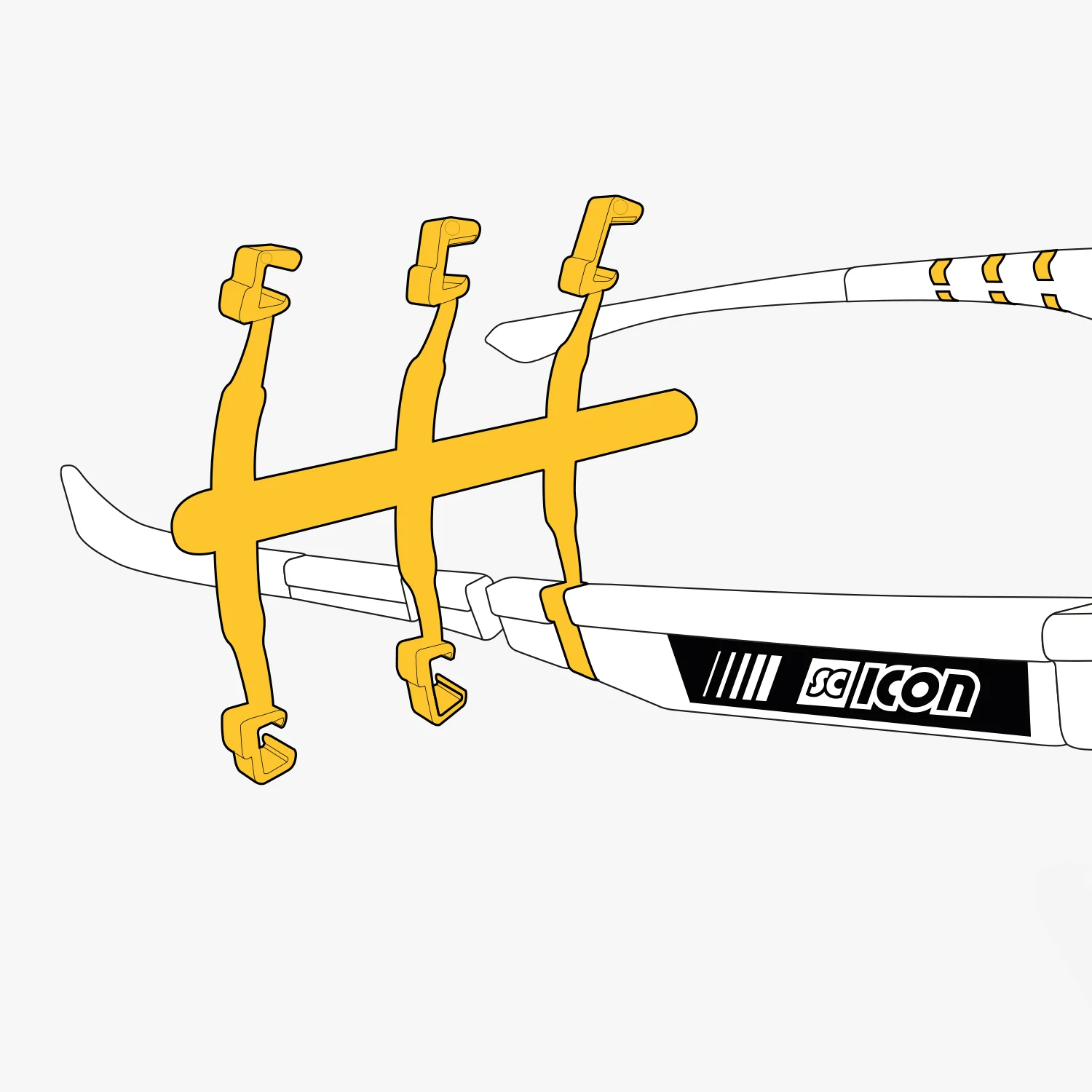 CLIP SWITCH KIT - YELLOW - Image 3