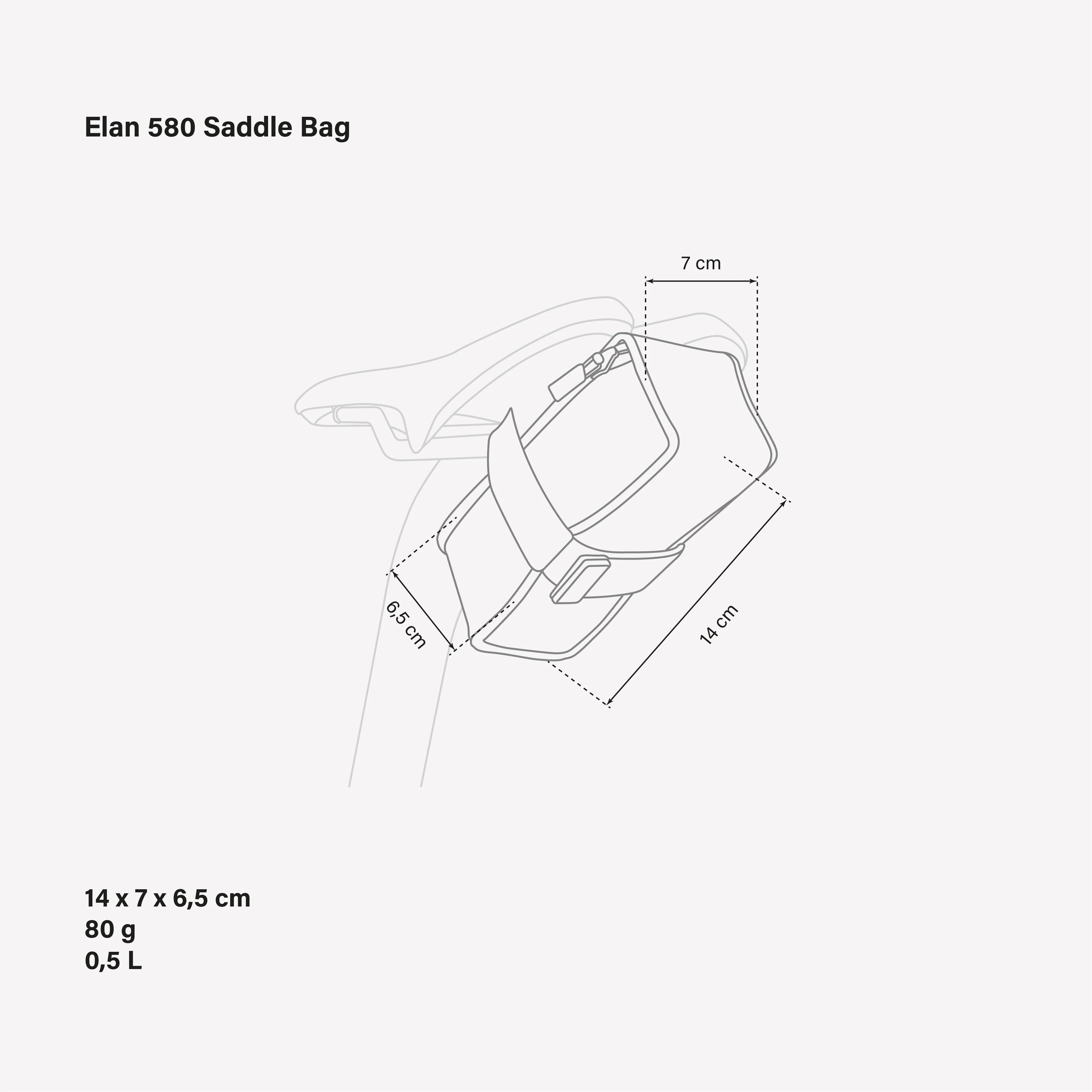 ELAN 580 SADDLEBAG - Image 6