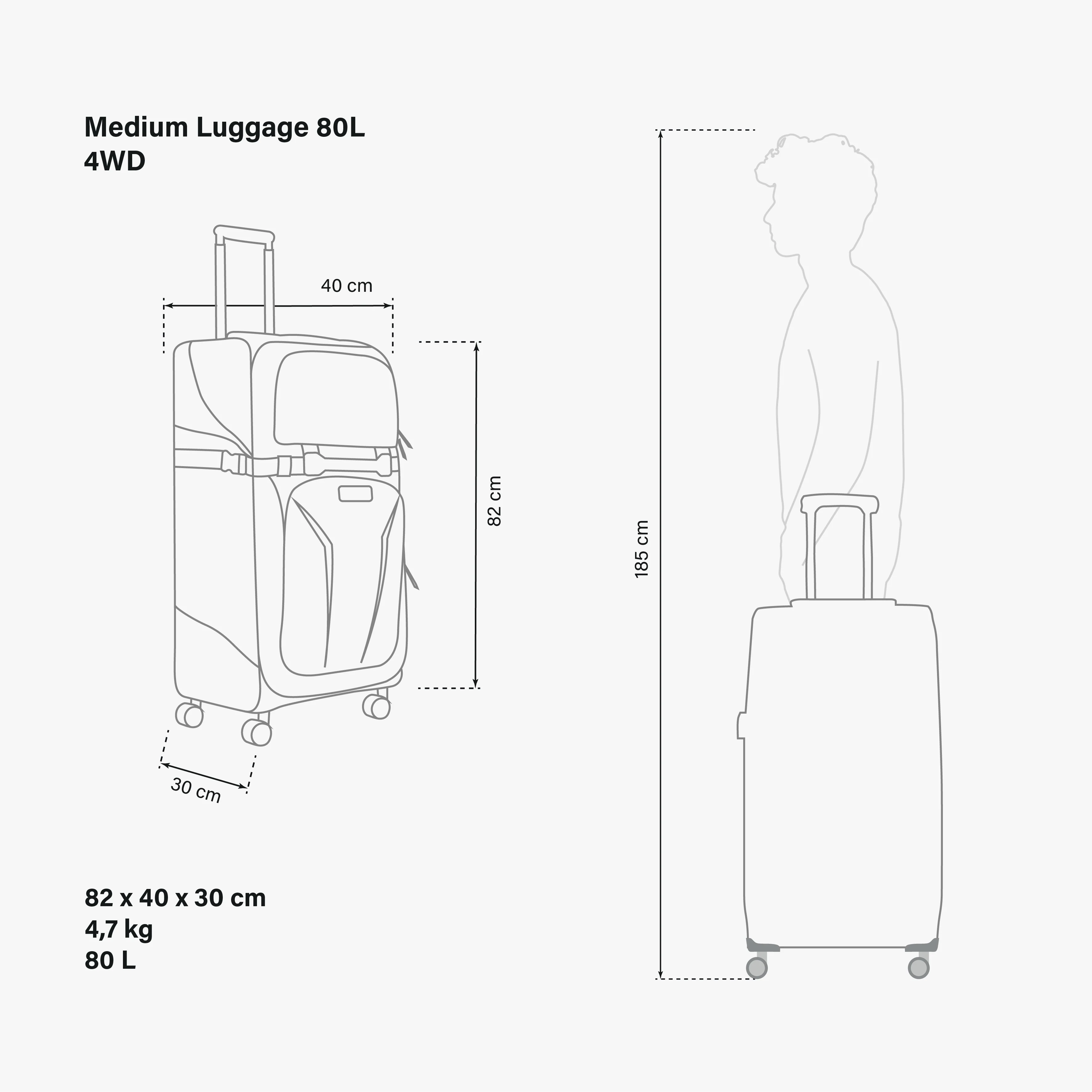 LUGGAGE 80L 4WD - Image 9