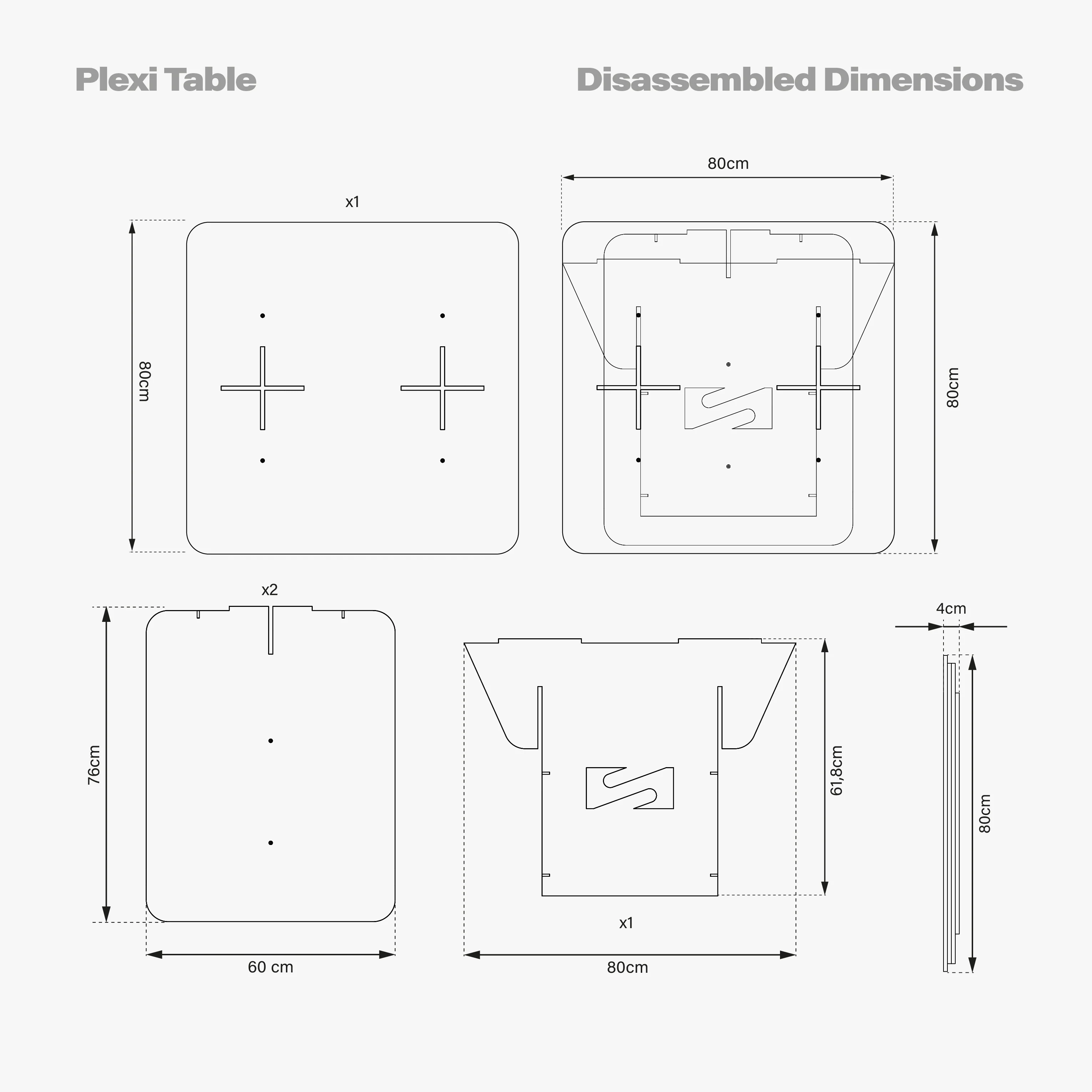 PLEXI TABLE - Image 7