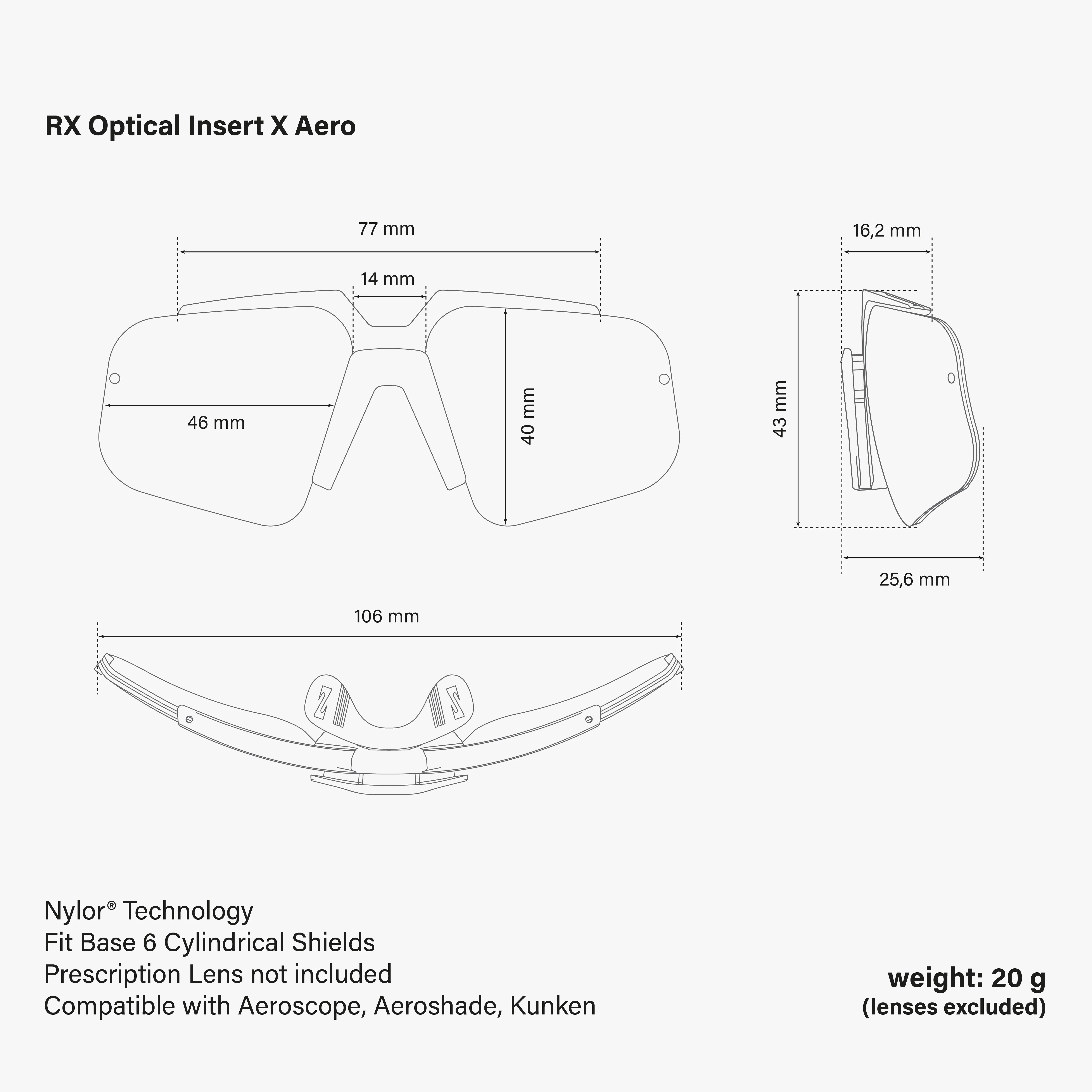 RX OPTICAL INSERT X AERO - Image 11